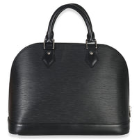Louis Vuitton Black Epi Alma PM Handbag bv