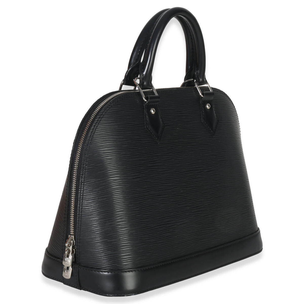 Louis Vuitton Black Epi Alma PM Handbag pv