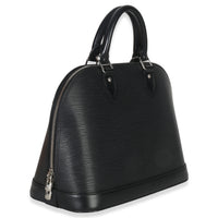 Louis Vuitton Black Epi Alma PM Handbag pv