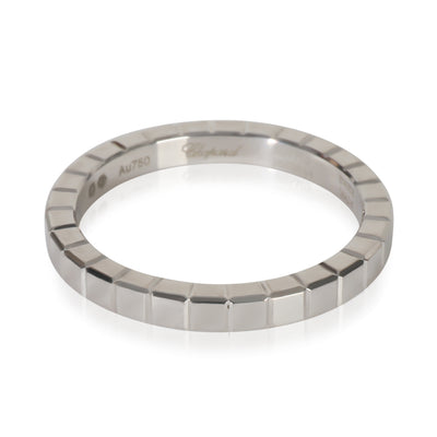 Chopard White Gold  Ice Cube Band fv