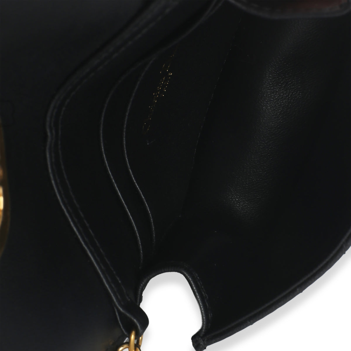 Christian Dior Black Macrocannage Calfskin Micro Miss Caro Chain Bag Handbag ad1