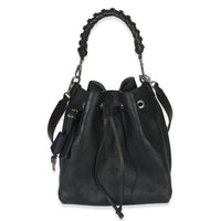 Louis Vuitton Black Monogram Mahina Muria Handbag fv