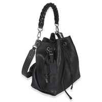 Louis Vuitton Black Monogram Mahina Muria Handbag pv