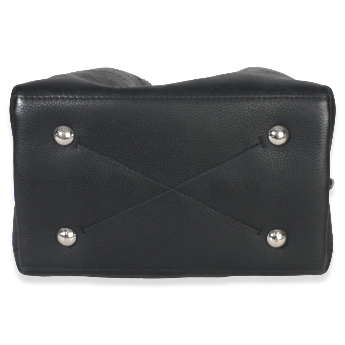 Louis Vuitton Black Monogram Mahina Muria Handbag stamp