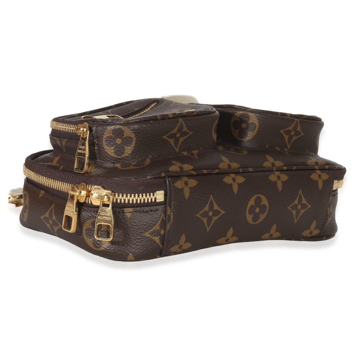 Louis Vuitton Monogram Canvas Utility Crossbody Handbag clasp