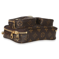 Louis Vuitton Monogram Canvas Utility Crossbody Handbag clasp