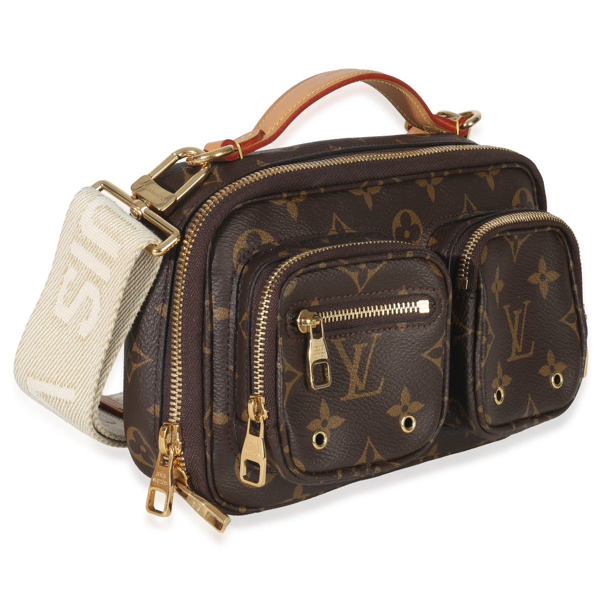 Louis Vuitton Monogram Canvas Utility Crossbody Handbag pv