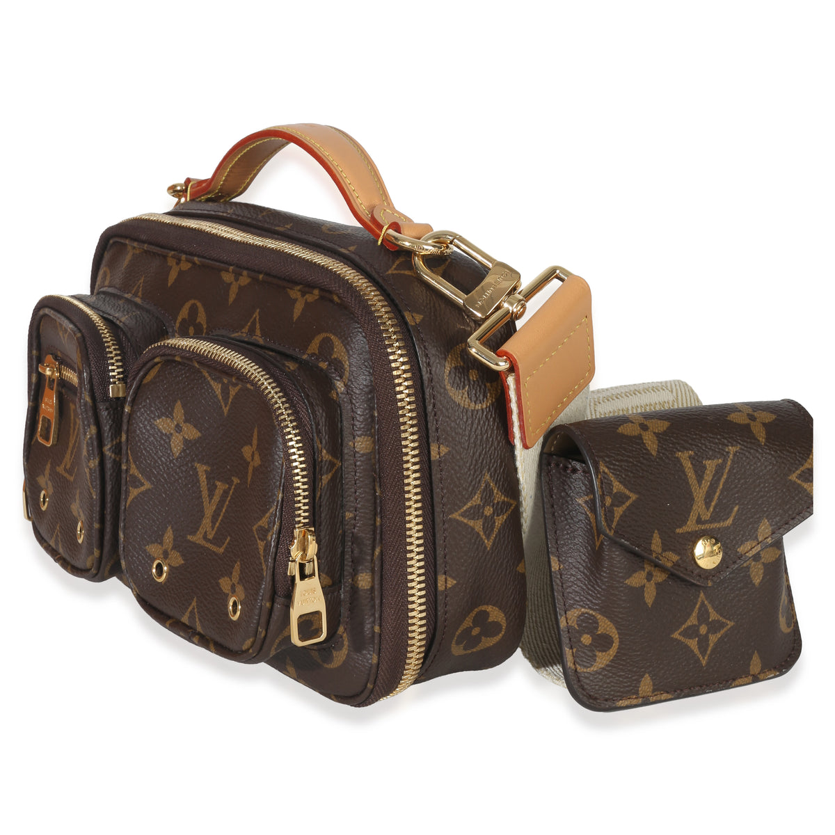 Louis Vuitton Monogram Canvas Utility Crossbody Handbag sv