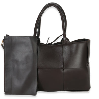 Bottega Veneta Fondant Nappa Intrecciato Mini Arco Tote Handbag fv