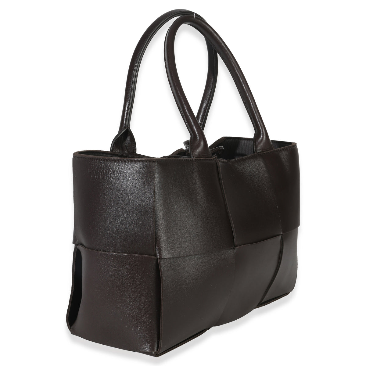 Bottega Veneta Fondant Nappa Intrecciato Mini Arco Tote Handbag pv