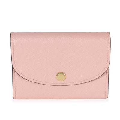 Louis Vuitton Rose Poudre Monogram Empreinte Rosalie Coin Case Handbag id