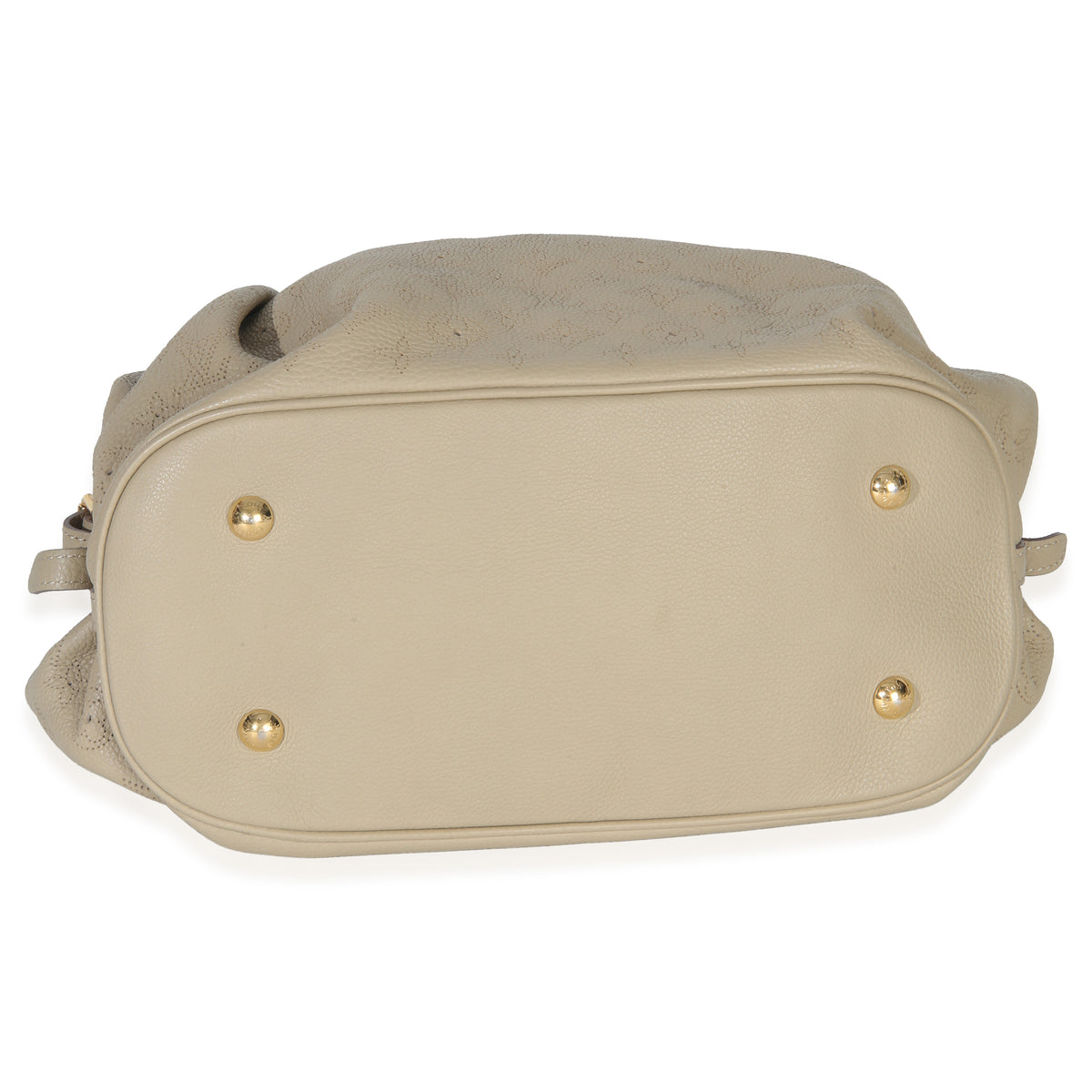 Louis Vuitton Beige Monogram Mahina L Hobo Handbag box