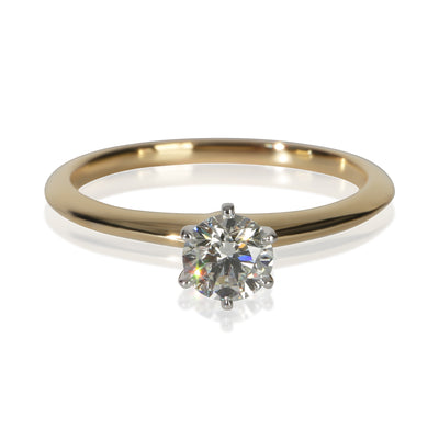 Tiffany & Co. 0.51 ct Round Brilliant Diamond Engagement Ring fv