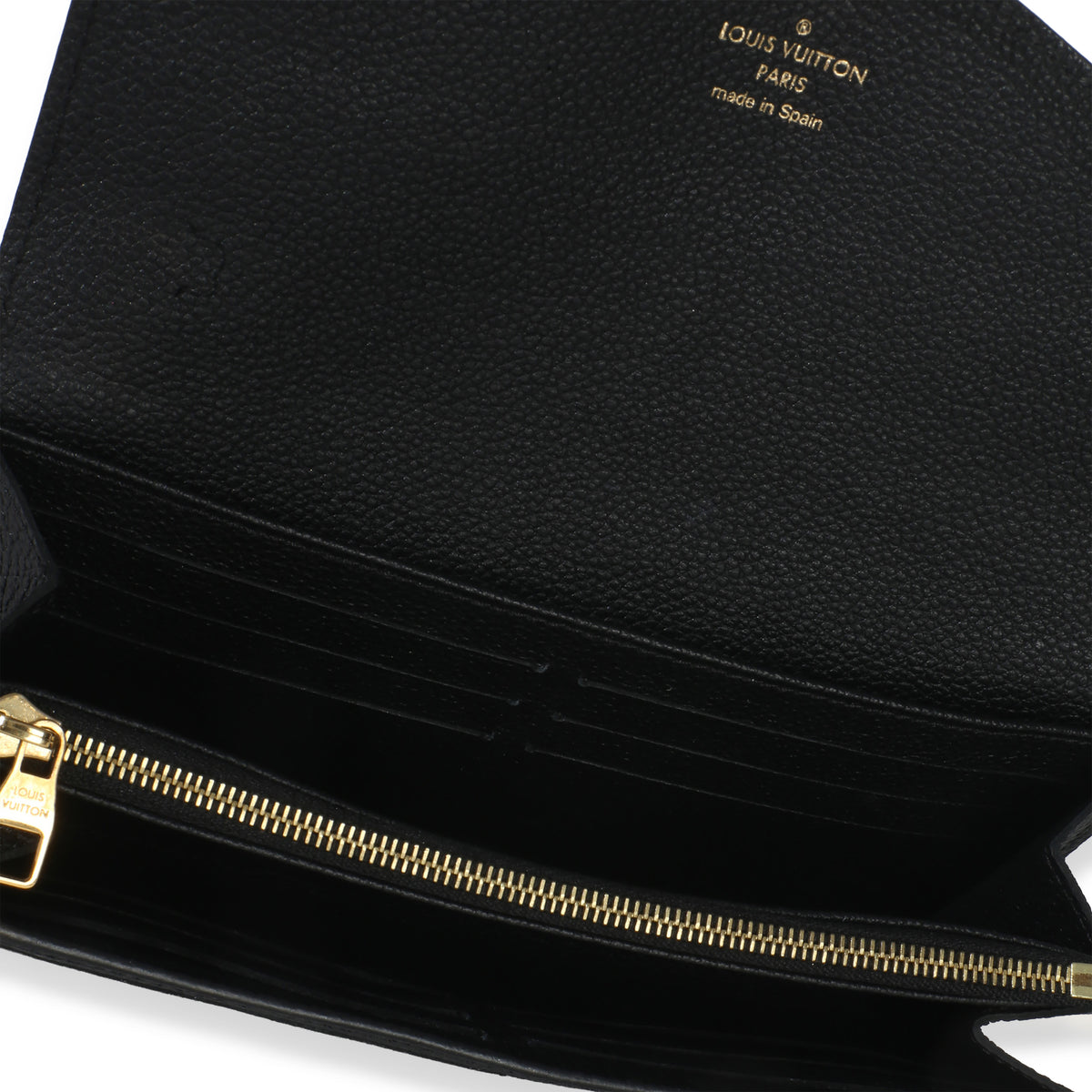 Louis Vuitton Black Empreinte Sarah Wallet Wallet av