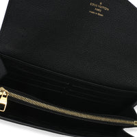 Louis Vuitton Black Empreinte Sarah Wallet Wallet av
