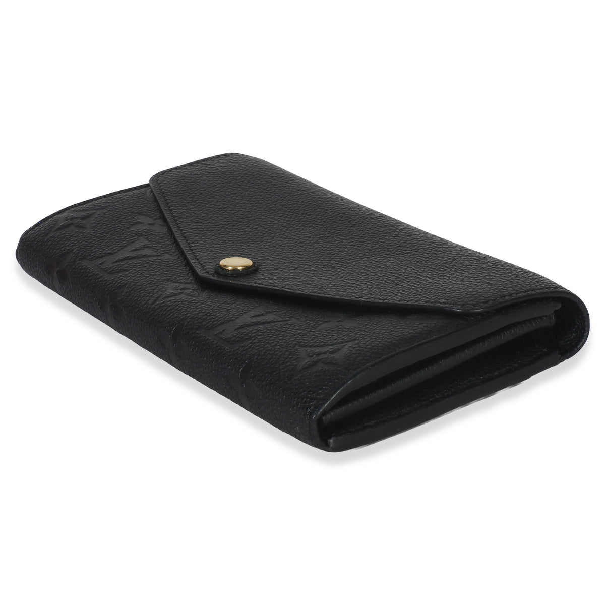Louis Vuitton Black Empreinte Sarah Wallet Wallet box