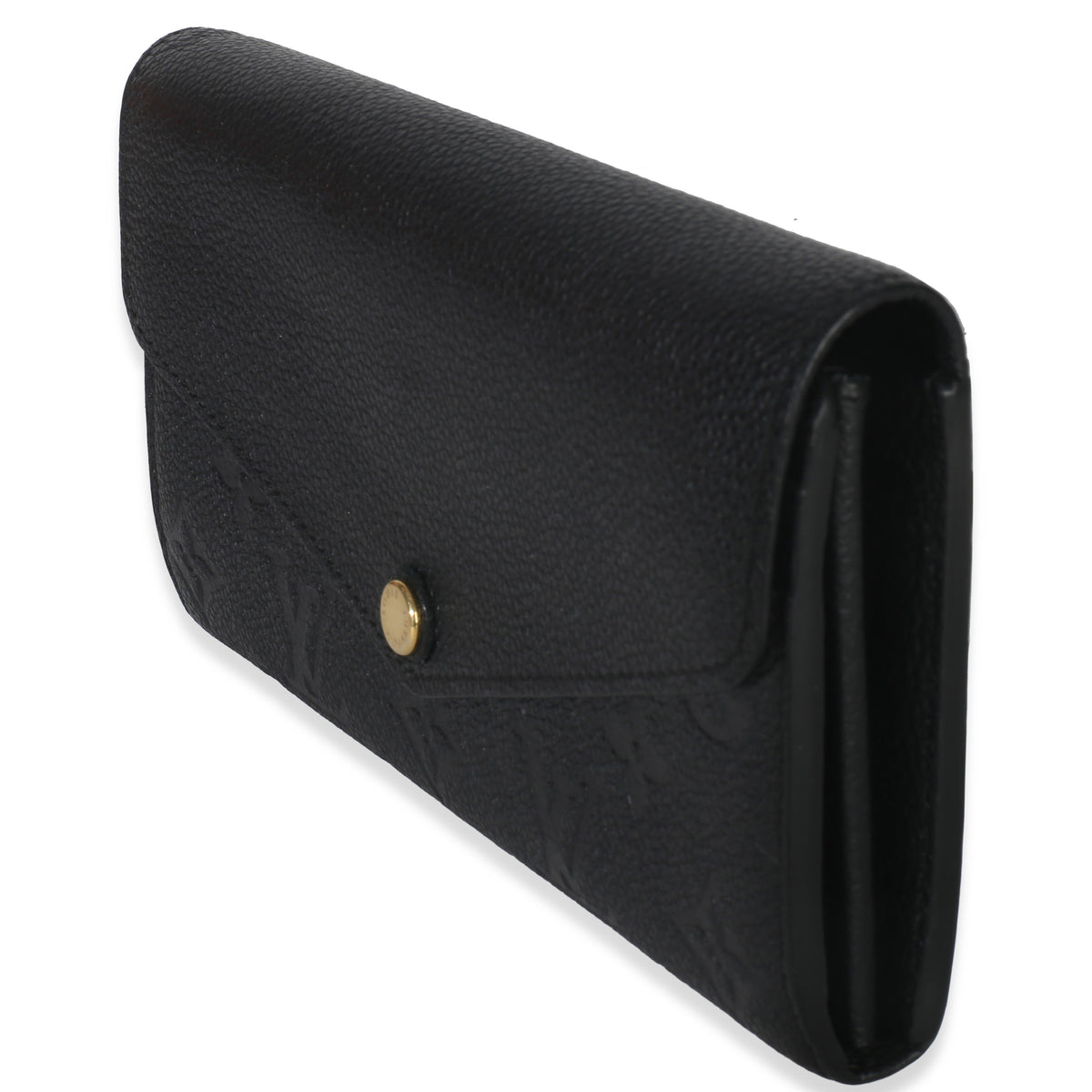 Louis Vuitton Black Empreinte Sarah Wallet Wallet sv