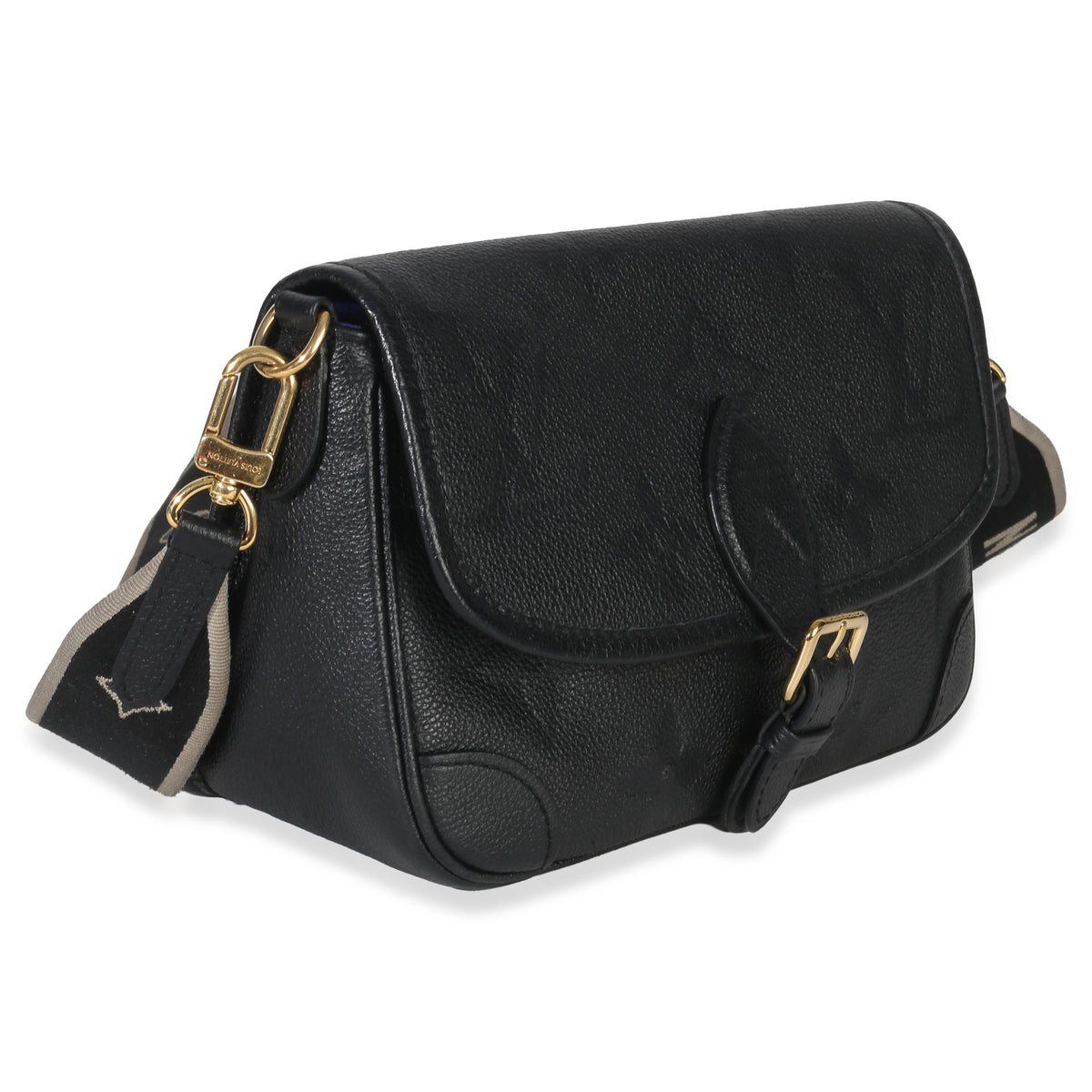 Louis Vuitton Black Giant Monogram Empreinte Diane Bag Handbag pv