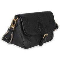 Louis Vuitton Black Giant Monogram Empreinte Diane Bag Handbag pv