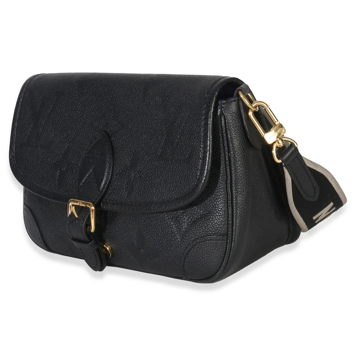 Louis Vuitton Black Giant Monogram Empreinte Diane Bag Handbag sv