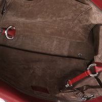 Louis Vuitton Red Tuffetage Veau Cachemire Tote W MM Handbag av