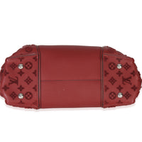 Louis Vuitton Red Tuffetage Veau Cachemire Tote W MM Handbag stamp