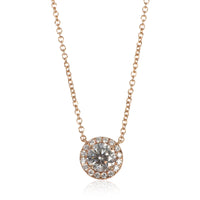 Tiffany & Co. Rose Gold Diamond Soleste Pendant fv