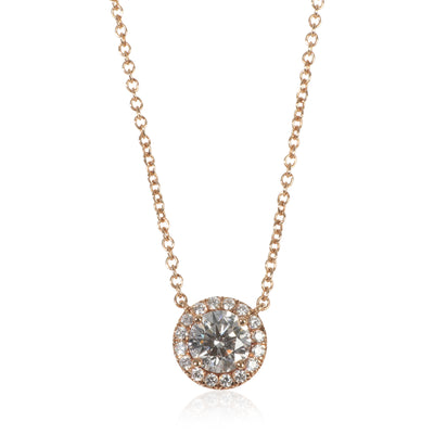Tiffany & Co. Rose Gold Diamond Soleste Pendant fv