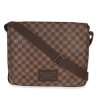 Louis Vuitton Damier Ebene Canvas Brooklyn MM Handbag id