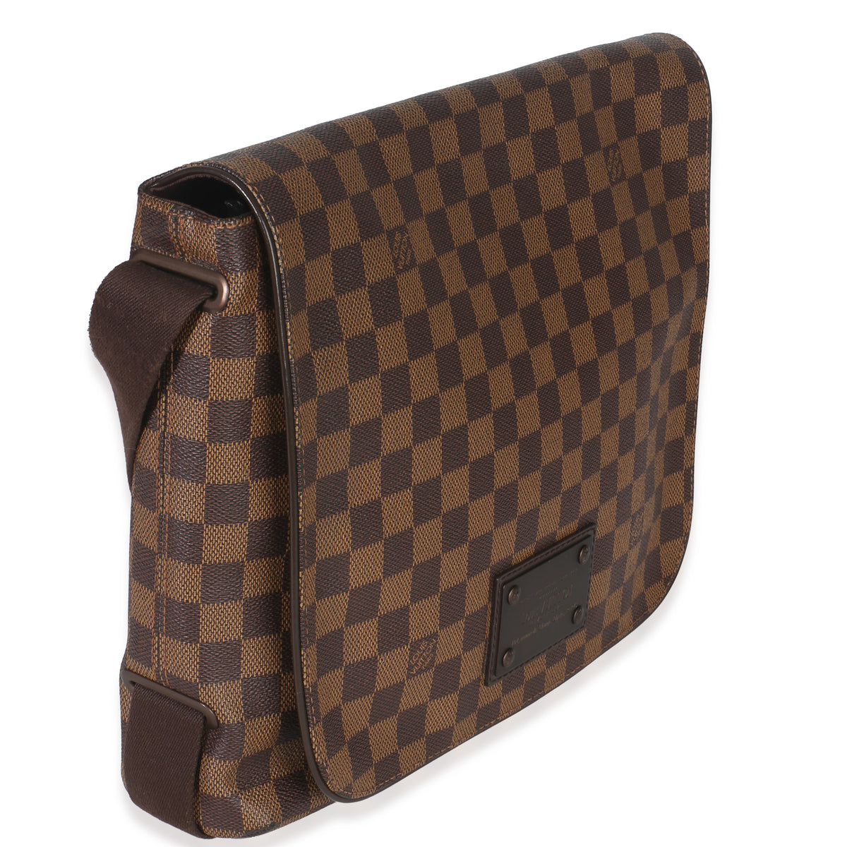 Louis Vuitton Damier Ebene Canvas Brooklyn MM Handbag pv