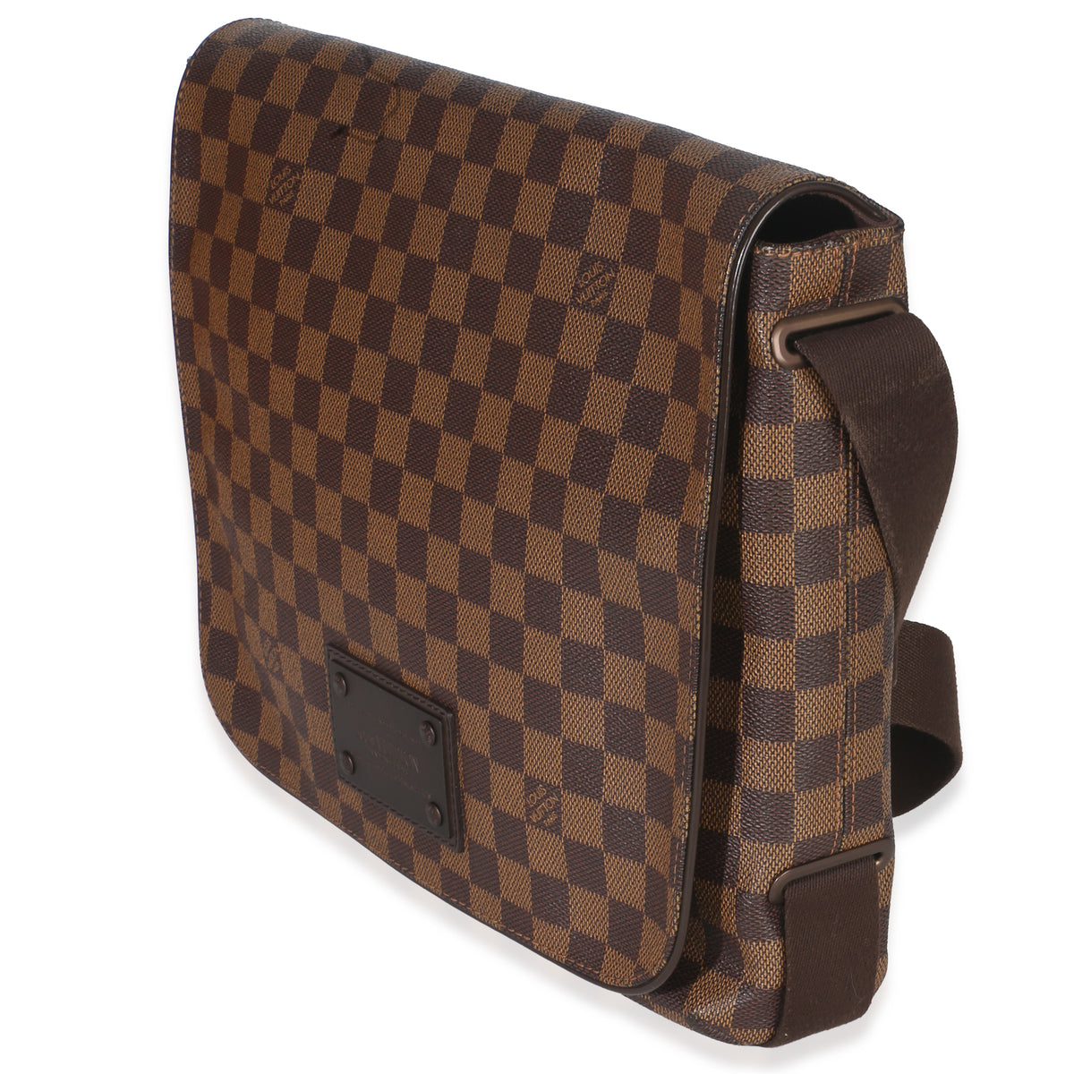 Louis Vuitton Damier Ebene Canvas Brooklyn MM Handbag sv