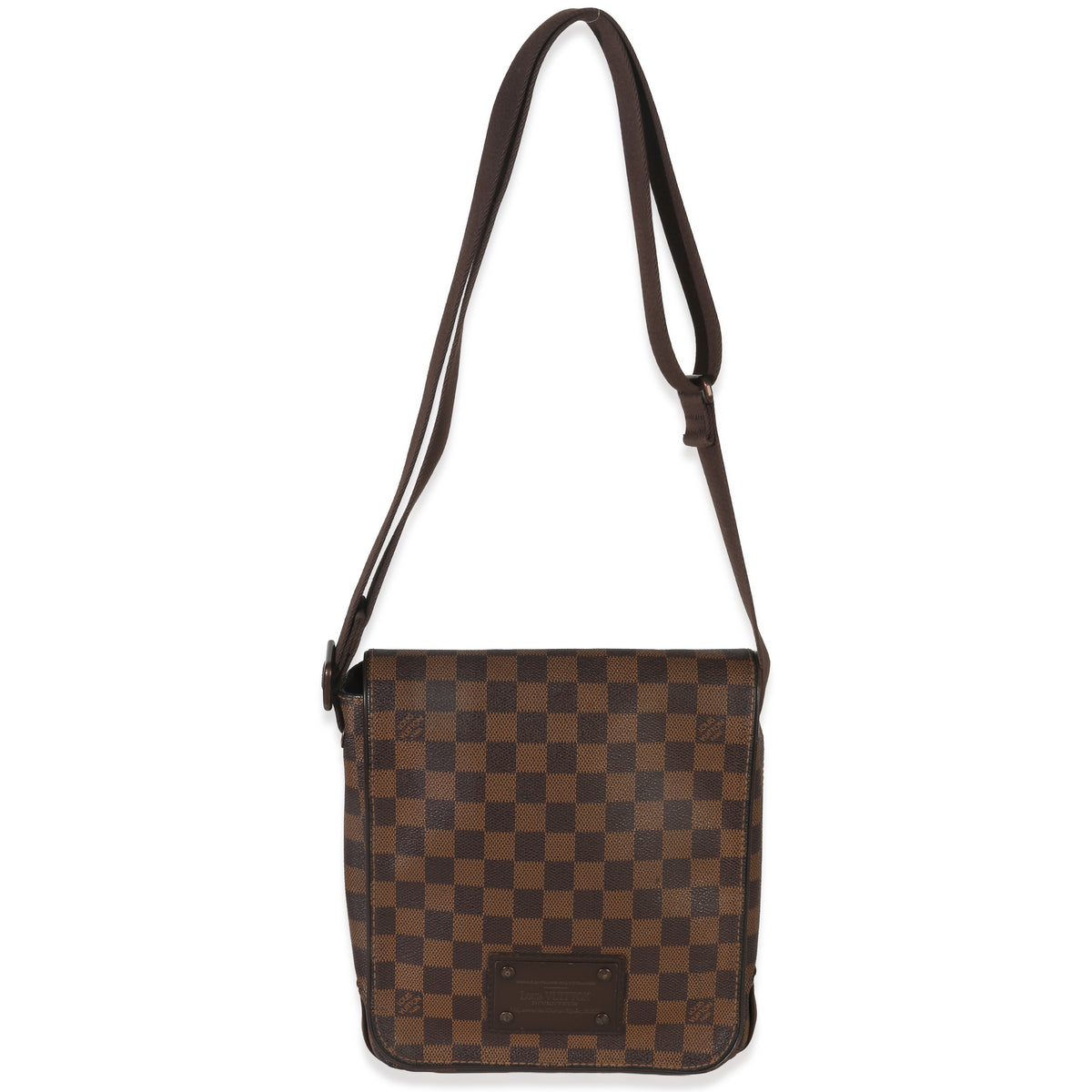 Louis Vuitton Damier Ebene Canvas Brooklyn PM Handbag av