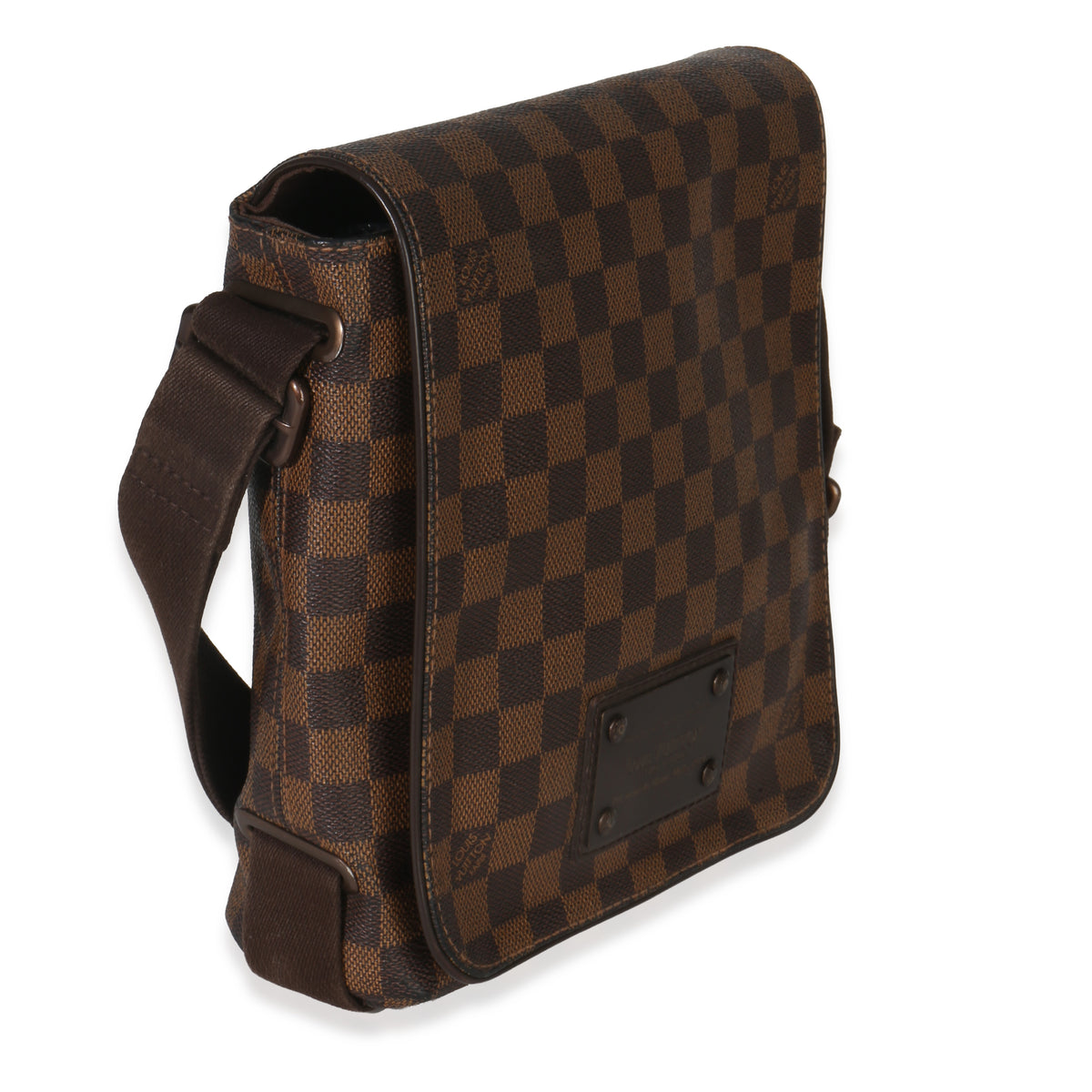Louis Vuitton Damier Ebene Canvas Brooklyn PM Handbag pv