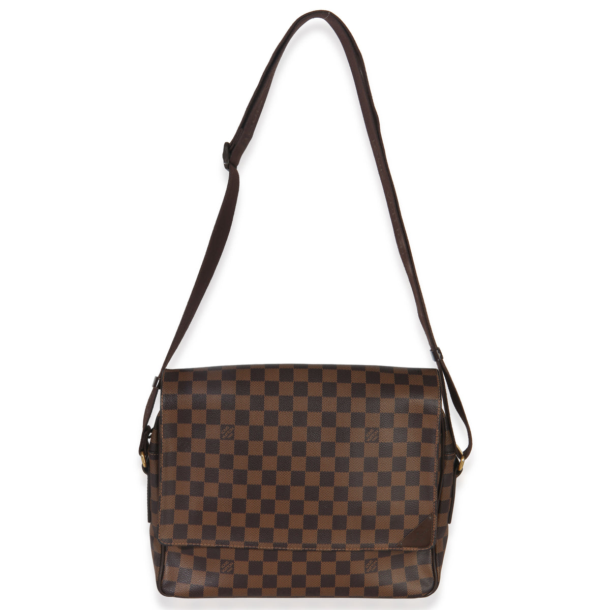 Louis Vuitton Damier Ebene Canvas Shelton Messenger MM Handbag av