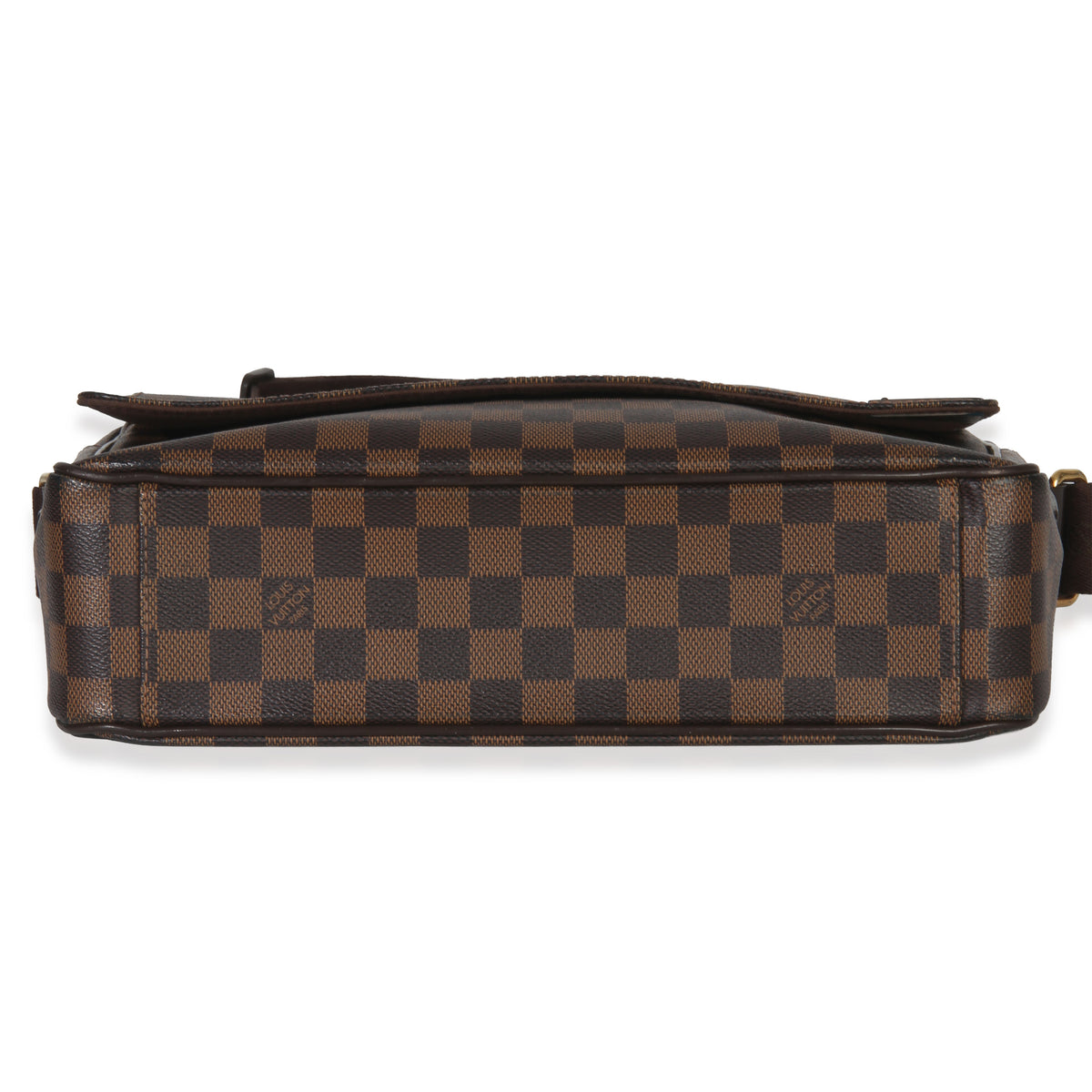 Louis Vuitton Damier Ebene Canvas Shelton Messenger MM Handbag stamp
