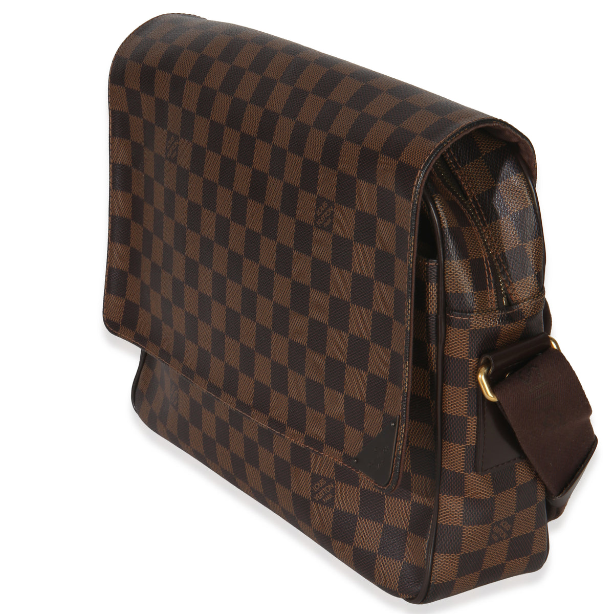 Louis Vuitton Damier Ebene Canvas Shelton Messenger MM Handbag sv