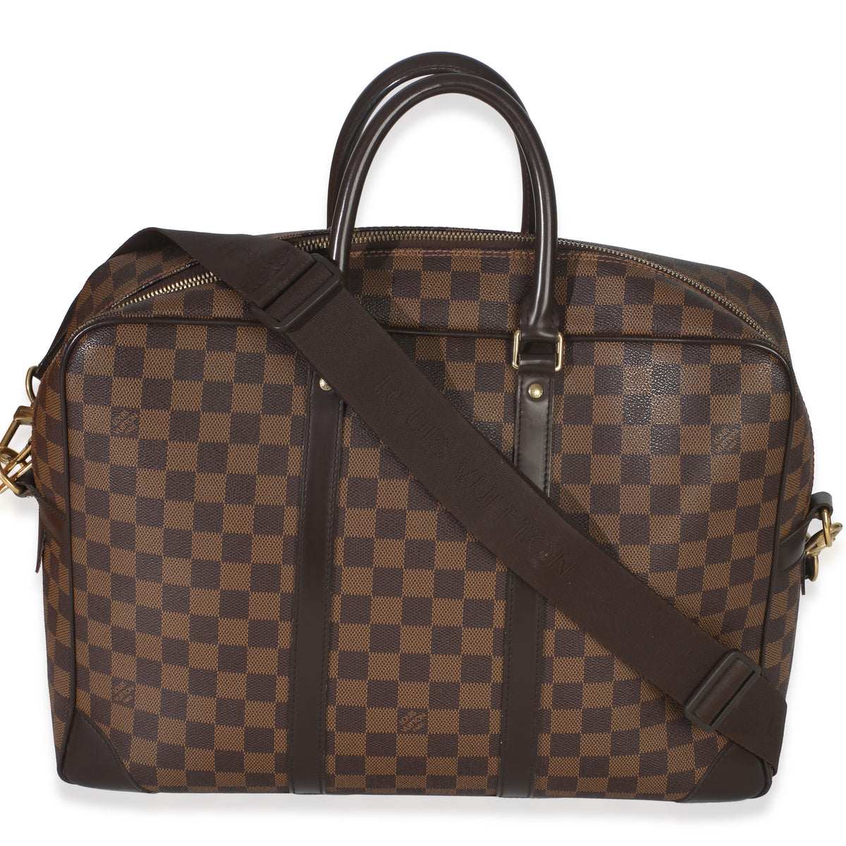 Louis Vuitton Damier Ebene Canvas Porte Documents Voyage GM Handbag bv