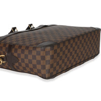 Louis Vuitton Damier Ebene Canvas Porte Documents Voyage GM Handbag clasp