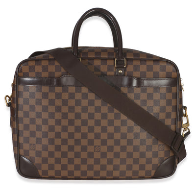 Louis Vuitton Damier Ebene Canvas Porte Documents Voyage GM Handbag fv