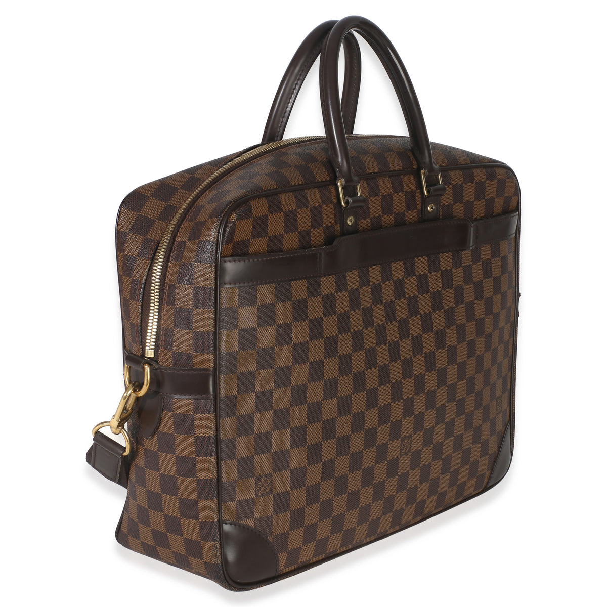 Louis Vuitton Damier Ebene Canvas Porte Documents Voyage GM Handbag pv