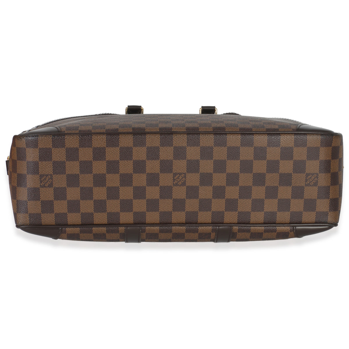 Louis Vuitton Damier Ebene Canvas Porte Documents Voyage GM Handbag stamp