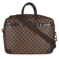 Louis Vuitton Damier Ebene Porte Documents Voyage GM Handbag id