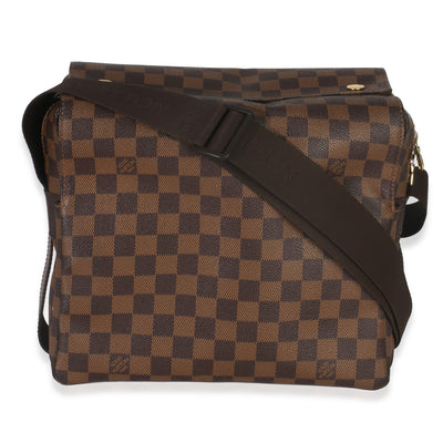 Louis Vuitton Damier Ebene Naviglio Messenger Bag Handbag id