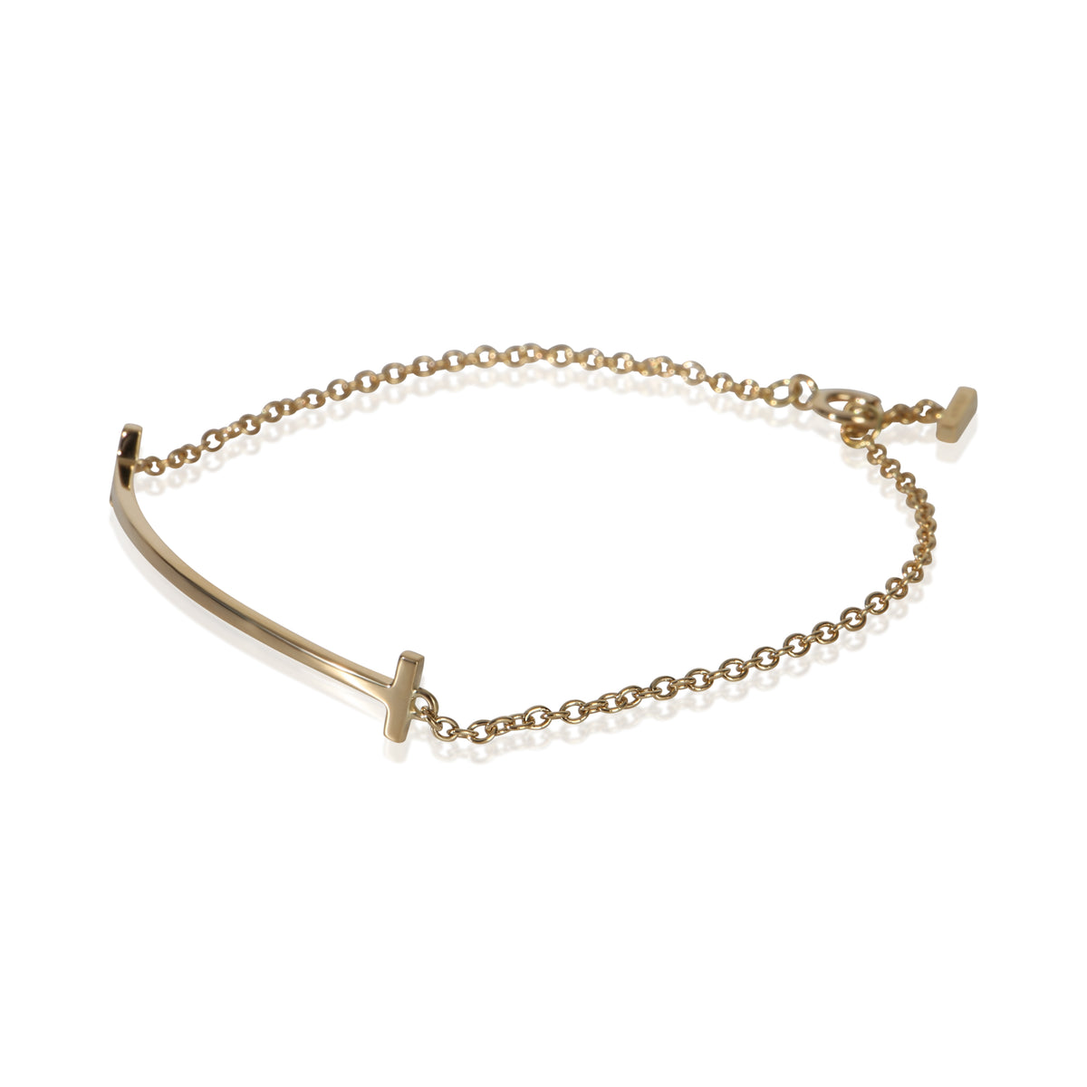 Tiffany & Co. Yellow Gold  Tiffany T Smile Bracelet sv