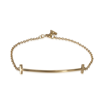 Tiffany & Co. Yellow Gold  Tiffany T Smile Bracelet fv