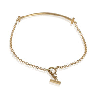 Tiffany & Co. Yellow Gold  Tiffany T Smile Bracelet pv