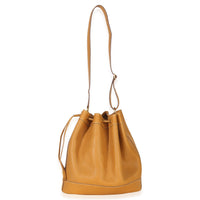 Hermès Sable Togo Market Bucket Tote Handbag av
