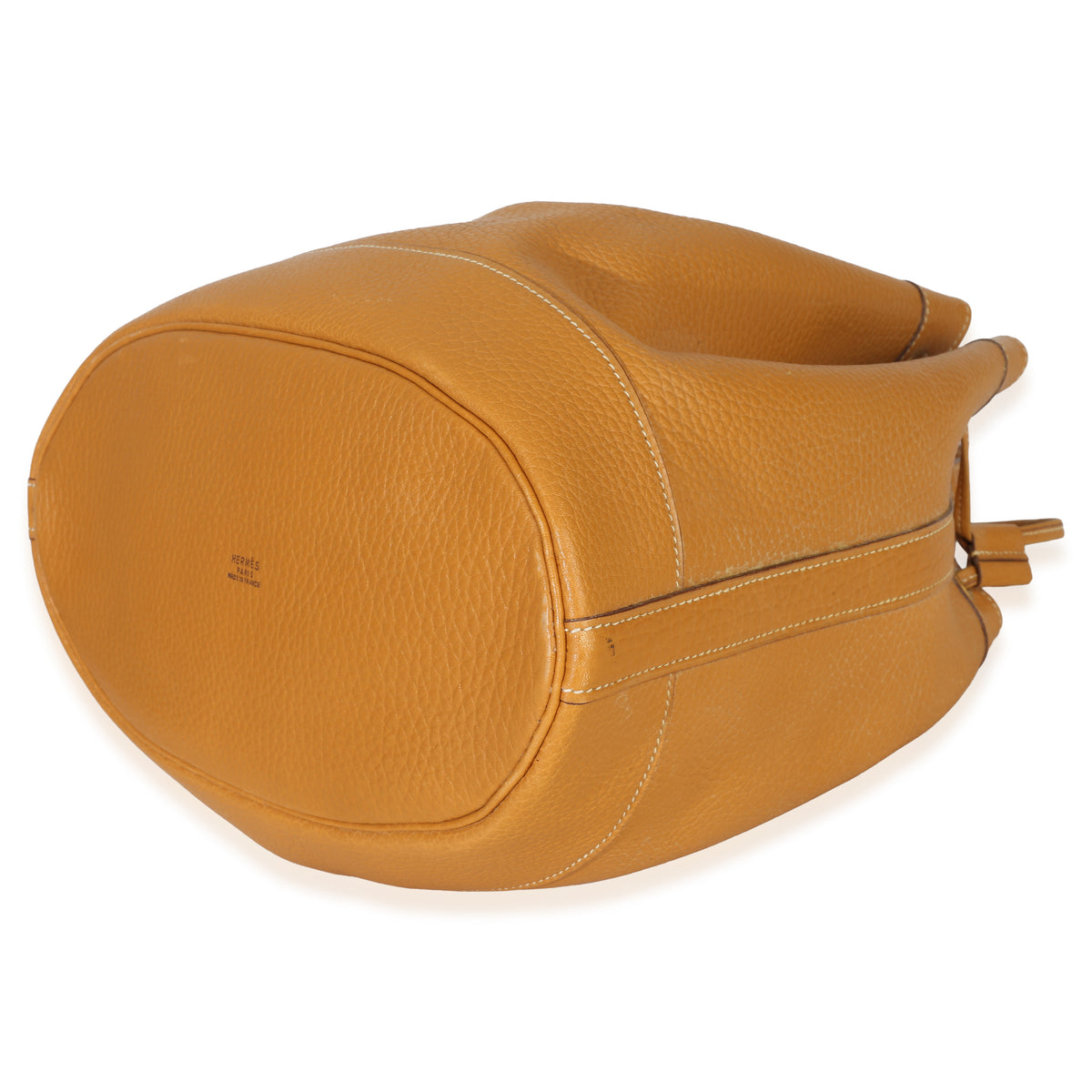 Hermès Sable Togo Market Bucket Tote Handbag box