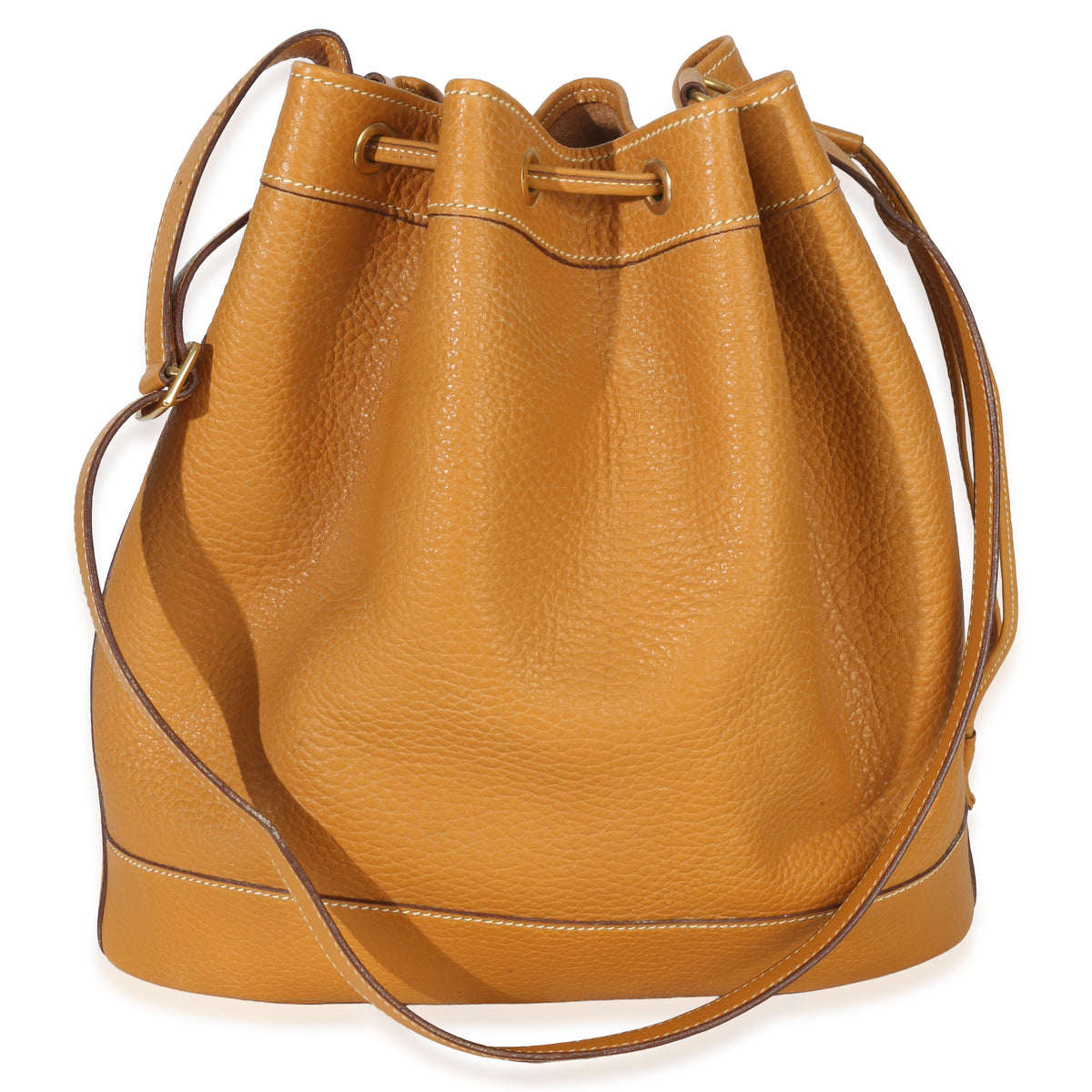Hermès Sable Togo Market Bucket Tote Handbag bv