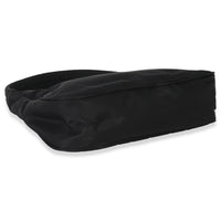Prada Black Nylon Tessuto Mini Hobo Handbag clasp